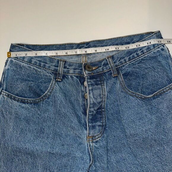 J. Galt Shanghai Jeans Women’s Size Small 31x29.5 Relaxed Straight 100% Cotton - Picture 6 of 8